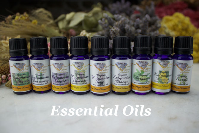 organic distilled essential oils